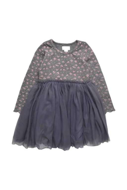 A Grey Long Sleeve Dresses from Jamie Kay in size 2T for girl. (Front View)
