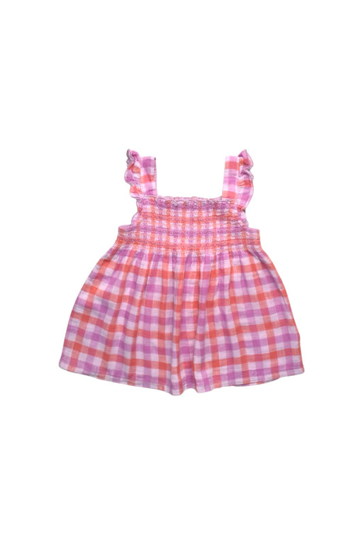 A Multicolour Sleeveless Tops from Purebaby in size 4T for girl. (Front View)
