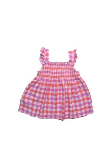 A Multicolour Sleeveless Tops from Purebaby in size 4T for girl. (Back View)