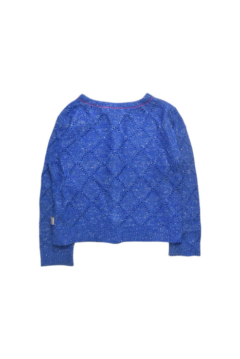 A Blue Cardigans from Billieblush in size 3T for girl. (Back View)