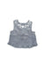 A Grey Sleeveless Tops from Aere in size 4T for girl. (Front View)
