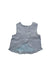 A Grey Sleeveless Tops from Aere in size 4T for girl. (Back View)