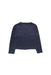 A Navy Cardigans from Petit Bateau in size 8Y for girl. (Back View)
