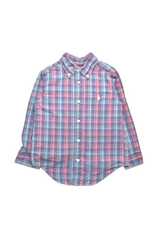 A Multicolour Long Sleeve Shirts from Ralph Lauren in size 4T for boy. (Front View)