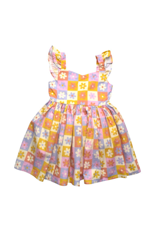 A Multicolour Sleeveless Dresses from Arabella and Rose in size 2T for girl. (Front View)