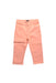 A Peach Casual Pants from IKKS in size 6T for girl. (Front View)