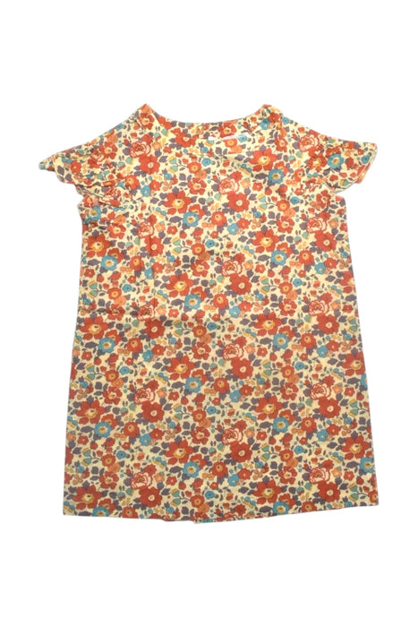 A Multicolour Short Sleeve Dresses from Bonpoint in size 4T for girl. (Front View)