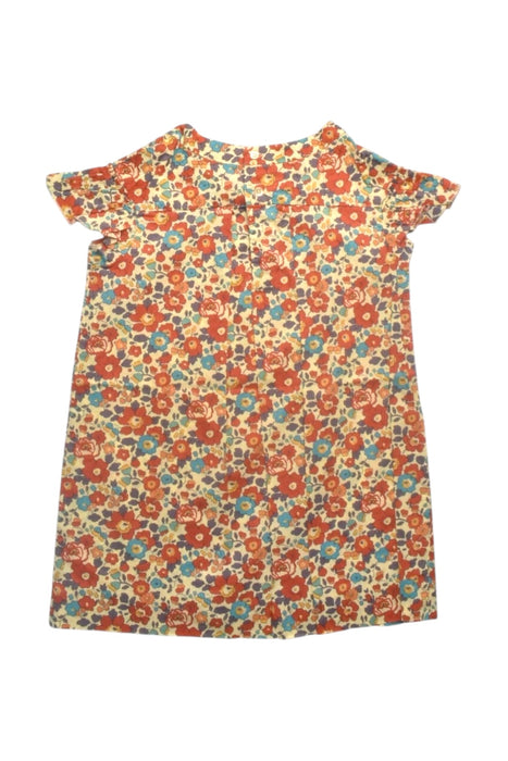 A Multicolour Short Sleeve Dresses from Bonpoint in size 4T for girl. (Back View)