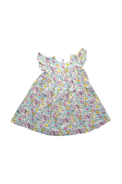 A Multicolour Sleeveless Dresses from Jacadi in size 3T for girl. (Front View)