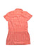 A Red Short Sleeve Dresses from Petit Bateau in size 4T for girl. (Back View)