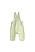 A Green Long Overalls from Mori in size 18-24M for boy. (Front View)