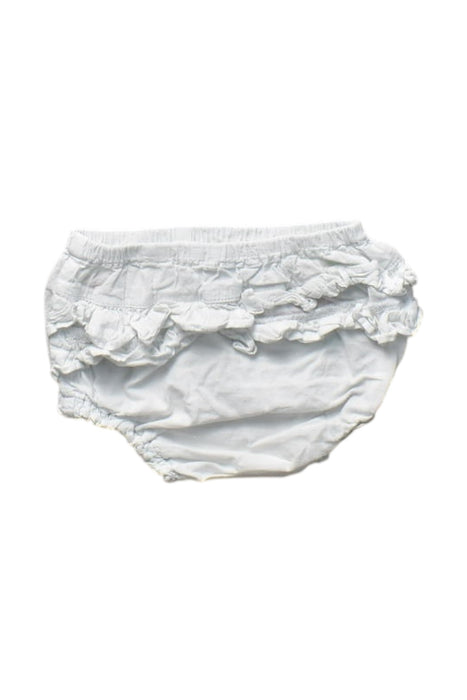 A White Bloomers from Kidsagogo in size 3-6M for girl. (Back View)
