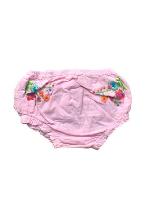 A Pink Bloomers from Kidsagogo in size 3-6M for girl. (Front View)