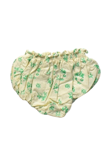 A Yellow Bloomers from Kidsagogo in size 3-6M for girl. (Back View)