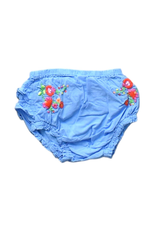 A Blue Bloomers from Kidsagogo in size 3-6M for girl. (Front View)