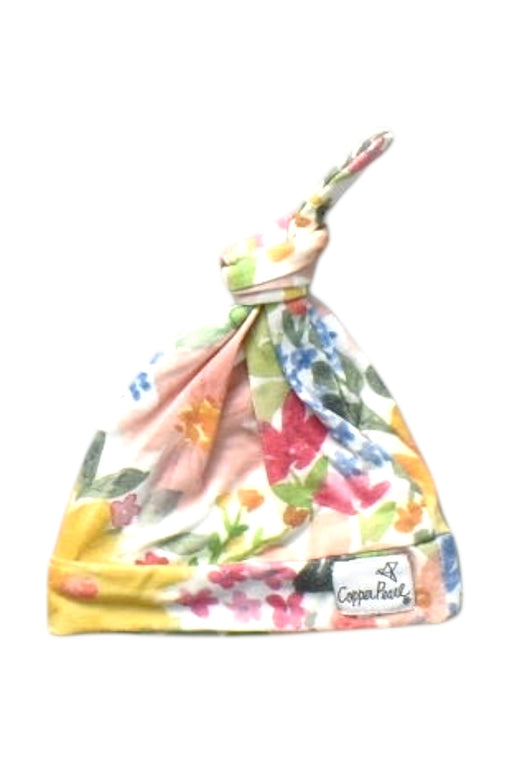 A Multicolour Beanies from Copper Pearl in size Newborn for girl. (Front View)