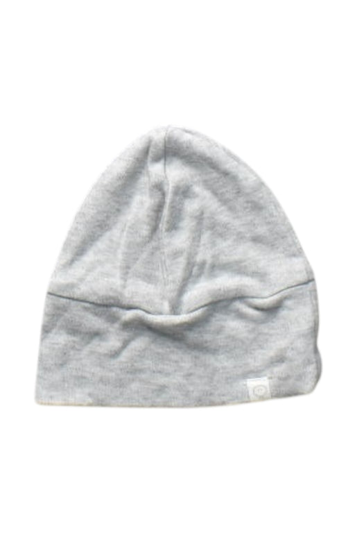 A Grey Beanies from Mori in size 0-3M for boy. (Front View)