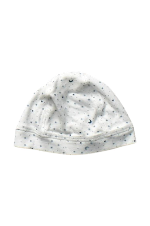 A White Hats Beanies & Caps from Petit Bateau in size 3-6M for boy. (Front View)