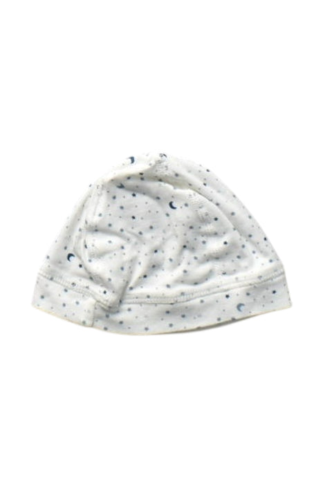 A White Hats Beanies & Caps from Petit Bateau in size 3-6M for boy. (Back View)