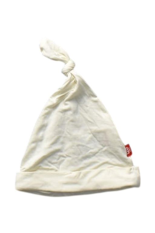 A White Hats Beanies & Caps from Magnetic Me in size 0-3M for girl. (Front View)