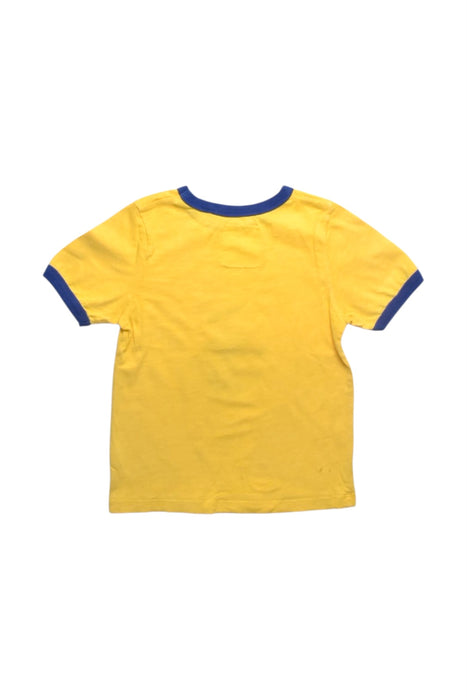 A Yellow Short Sleeve T Shirts from Gingersnaps in size 6T for boy. (Back View)