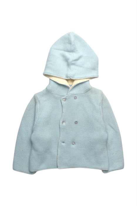 A Blue Knit Sweaters from Cyrillus in size 12-18M for boy. (Front View)