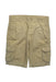 A Beige Shorts from Mothercare in size 4T for boy. (Front View)