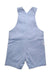 A Blue Overall Shorts from Jacadi in size 6-12M for boy. (Back View)