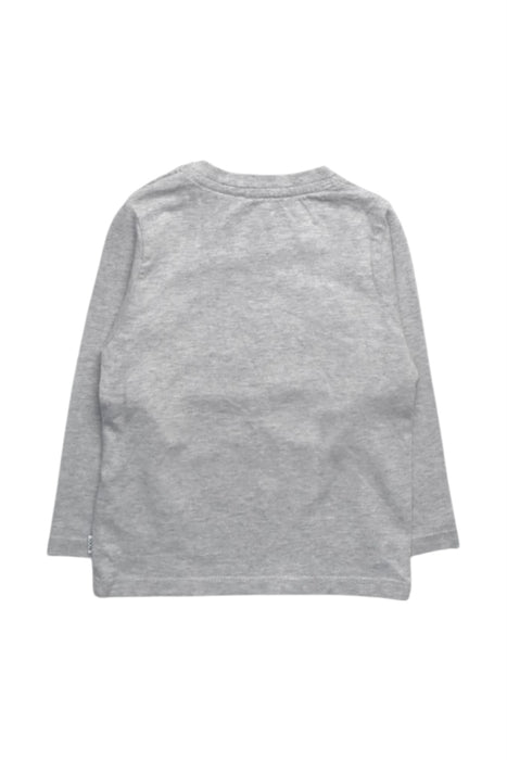 A Grey Long Sleeve T Shirts from Hugo Boss in size 2T for boy. (Back View)