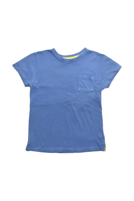 A Blue Short Sleeve T Shirts from Chateau de Sable in size 4T for boy. (Front View)