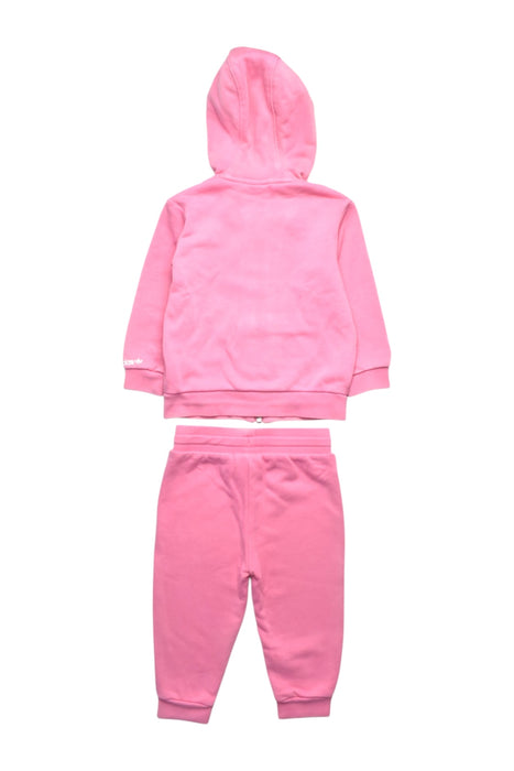 A Pink Pants Sets from Adidas in size 12-18M for girl. (Back View)