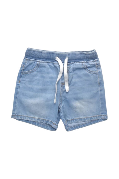 A Blue Shorts from Seed in size 4T for boy. (Front View)
