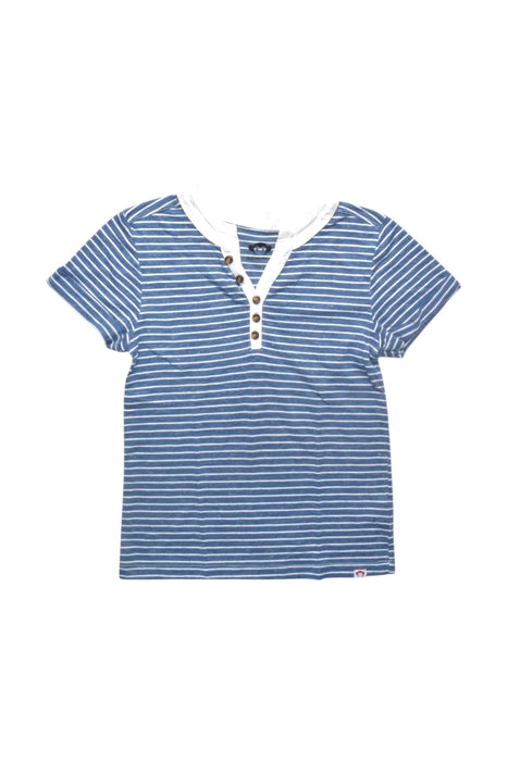 A Blue Short Sleeve T Shirts from Appaman in size 7Y for boy. (Front View)
