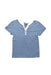 A Blue Short Sleeve T Shirts from Appaman in size 7Y for boy. (Front View)