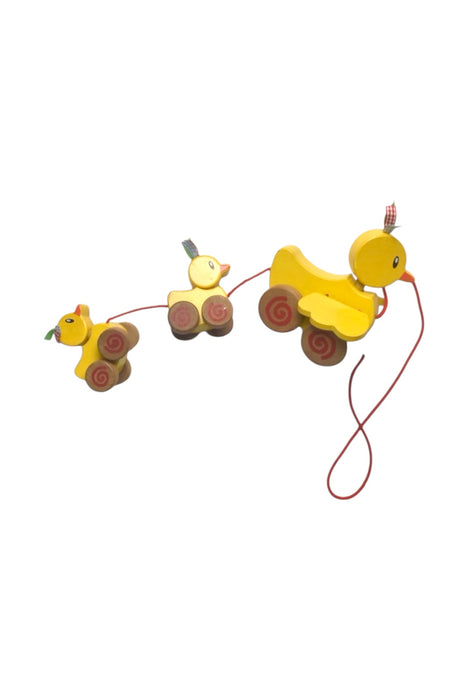 A Yellow Wooden Toys from Early Learning Centre in size O/S for boy. (Front View)