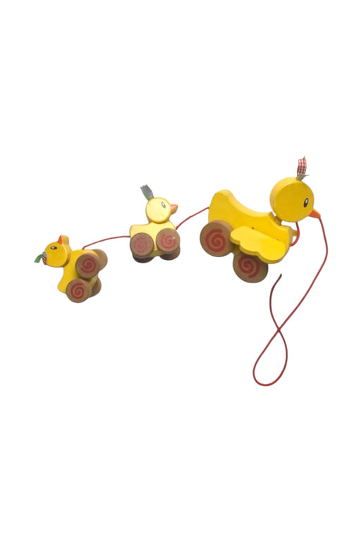 A Yellow Wooden Toys from Early Learning Centre in size O/S for boy. (Front View)