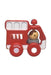 A Red Cars Trucks Trains & Remote Control from Plan Toys in size O/S for boy. (Front View)