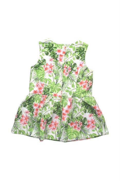 A Multicolour Sleeveless Dresses from Gingersnaps in size 18-24M for girl. (Back View)