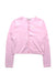 A Pink Cardigans from I Pinco Pallino in size 6T for girl. (Front View)