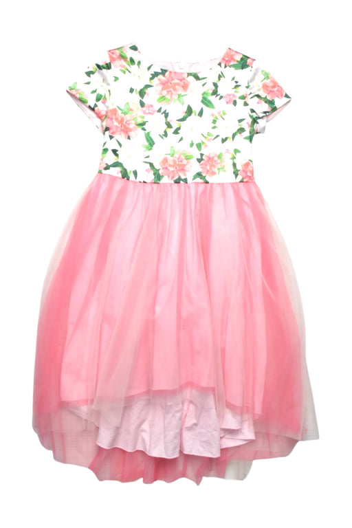A Multicolour Short Sleeve Dresses from I Pinco Pallino in size 6T for girl. (Front View)