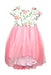 A Multicolour Short Sleeve Dresses from I Pinco Pallino in size 6T for girl. (Front View)