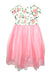 A Multicolour Short Sleeve Dresses from I Pinco Pallino in size 6T for girl. (Back View)