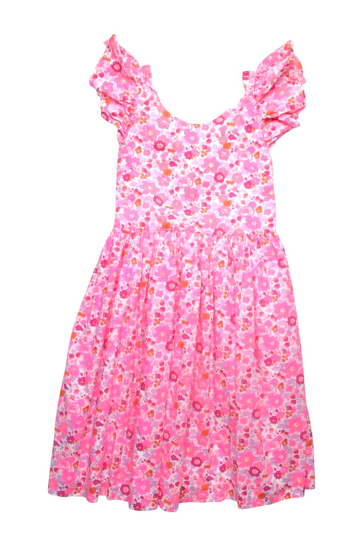 A Multicolour Short Sleeve Dresses from Jacadi in size 10Y for girl. (Front View)