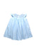 A Blue Sleeveless Dresses from The Beaufort Bonnet Company in size 3T for girl. (Back View)
