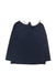 A Navy Long Sleeve Tops from Jacadi in size 3T for girl. (Back View)