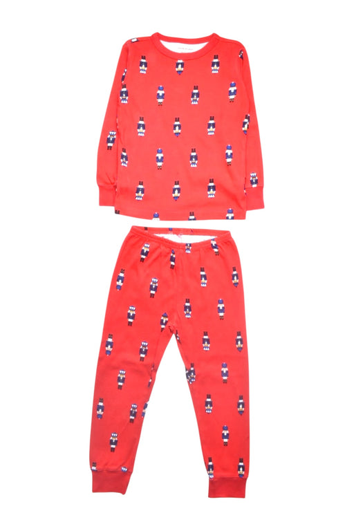 A Red Pyjama Sets from Janie & Jack in size 4T for boy. (Front View)