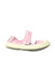 A Pink Flats from Cienta in size 18-24M for girl. (Front View)