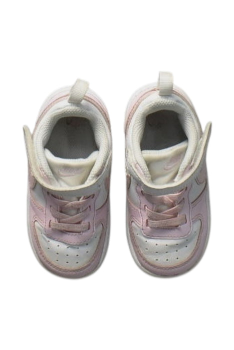A Pink Sneakers from Nike in size 18-24M for girl. (Back View)