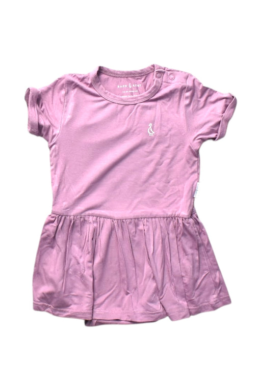 A Pink Short Sleeve Dresses from Raph and Remy in size 18-24M for girl. (Front View)