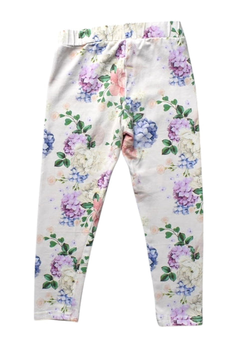 A Multicolour Leggings from Milky in size 2T for girl. (Back View)